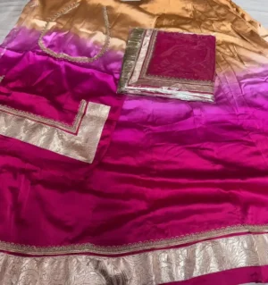 Satin Fabric Half Pure Odhna