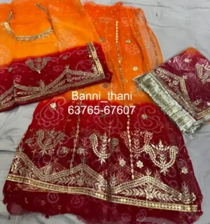 Piliya Rai Bandhej Pure Thakurji Poshak