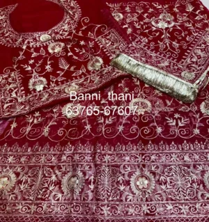 Pure Thakurji Aari Tari Handwork Poshak