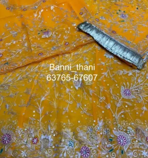 Pure Thakurji Aari Tari Handwork Poshak