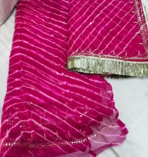 Pure Thakurji Fabric Aari zari Handwork Poshak