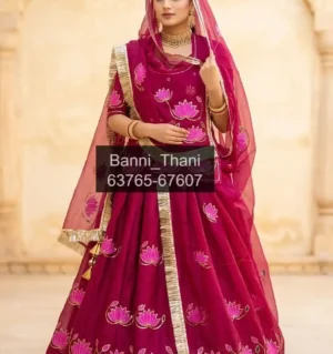 Tissue fabric Pure thakurji odhni Hand painted Poshak