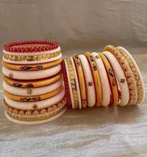 Rajputi Oil Painted Bur Dhalu Chura