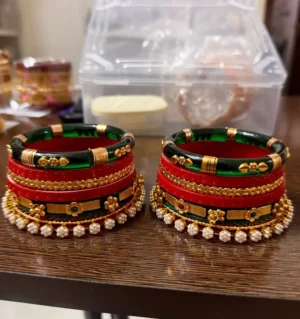 Rajputi Oil Painted Bur Dhalu Chura