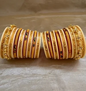 Rajputi Oil Painted Bur Dhalu Chura