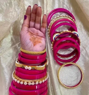 Rajputi Oil Painted Bur Dhalu Chura