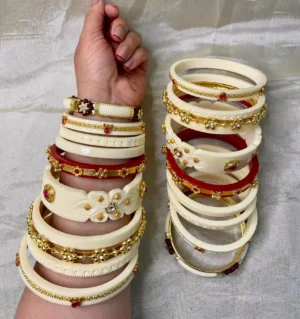 Rajputi Bur oil painted Dhalu Chura