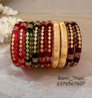Crystal Seep Pola Bangle