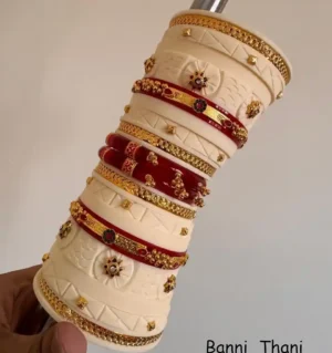 Rajputi Bur Oil Painted Dhalu Chura